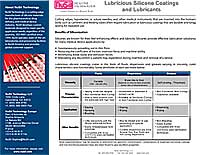 Lubricious Silicone Coatings and Lubricants