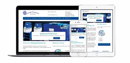 Synergy Devices Ltd - New SpeedMixer™ Web Site