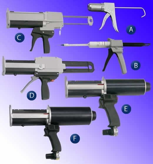 Manual and Pneumatic Dispensing Guns