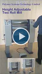 video of Height Adjustable Vertical Electric Roll Mill